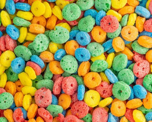 警惕颜色鲜艳食品中的合成色素