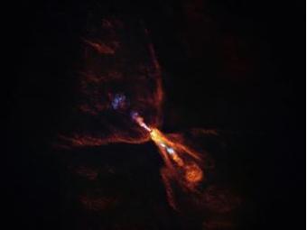 一个恒星系统诞生过程首次被“拍”到