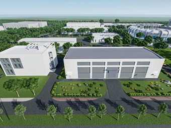 中国散裂中子源二期首栋建筑提前完工